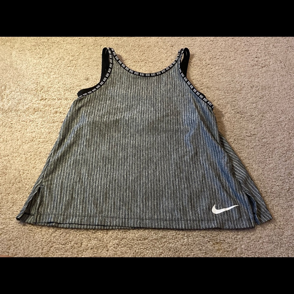 Nike High Neck Tank W/ Built In Bra